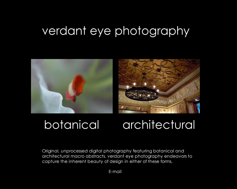 verdant eye photography home page
